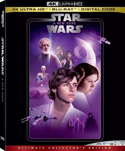 Звездные войны. Эпизод 4: Новая Надежда / Star Wars Episode IV - A New Hope (1977) UHD BDRemux 2160p от селезень | 4K | HDR | Лицензия