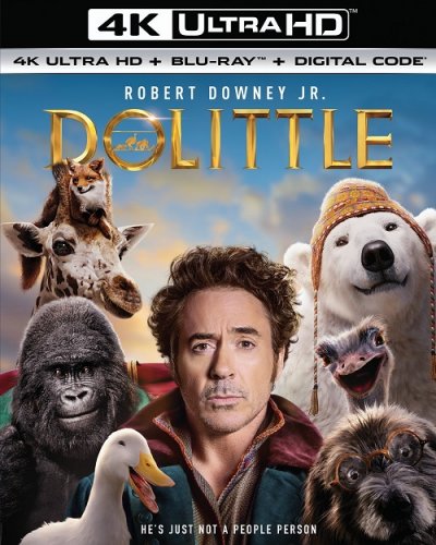 Удивительное путешествие доктора Дулиттла / Dolittle (2020) UHD BDRemux 2160p от селезень | 4K | HDR | D, P | Лицензия