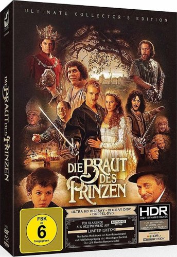 Принцесса-невеста / The Princess Bride (1987) UHD BDRemux 2160p от селезень | 4K | HDR | Dolby Vision TV | P