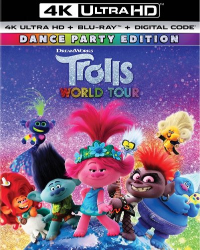 Тролли. Мировой тур / Trolls World Tour (2020) UHD BDRemux 2160p от селезень | 4K | HDR | Dolby Vision TV | iTunes